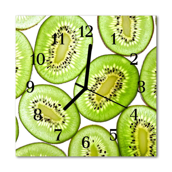 Horloge murale en verre Kiwi