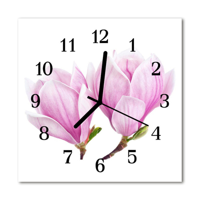 Horloge murale en verre Magnolia