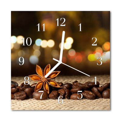 Horloge murale en verre Anis