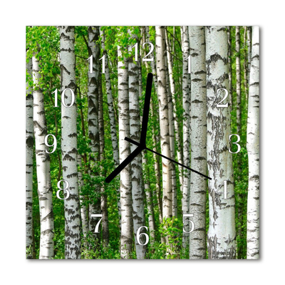 Horloge murale en verre Birken