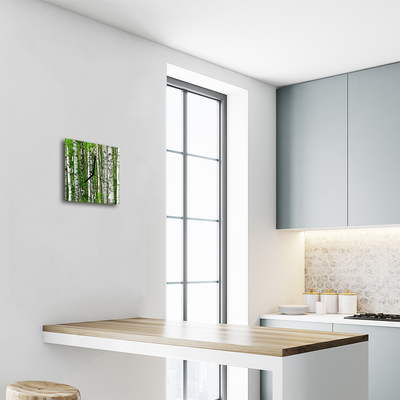 Horloge murale en verre Birken