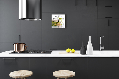Horloge murale en verre Savon spa