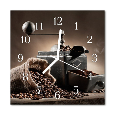 Horloge murale en verre Moulin