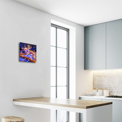 Horloge murale en verre Autopont