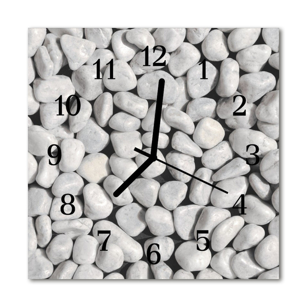 Horloge murale en verre Noyaux