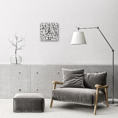 Horloge murale en verre Noyaux