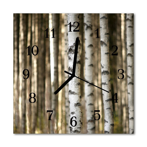 Horloge murale en verre Birken