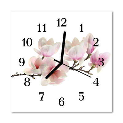 Horloge murale en verre Magnolia