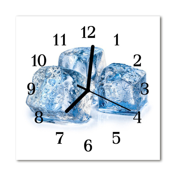 Horloge murale en verre Glace