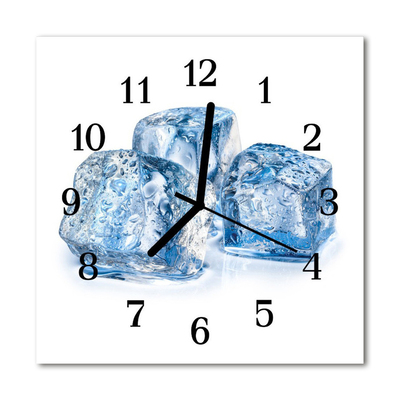 Horloge murale en verre Glace