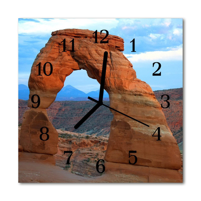 Horloge murale en verre Grand canyon