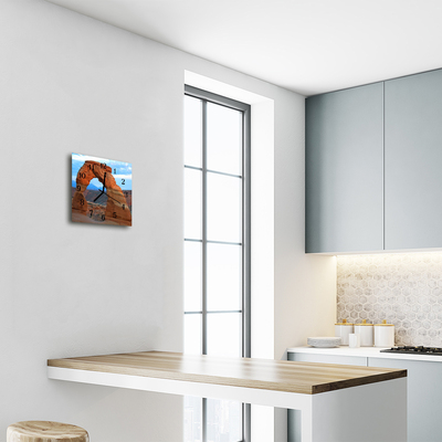 Horloge murale en verre Grand canyon