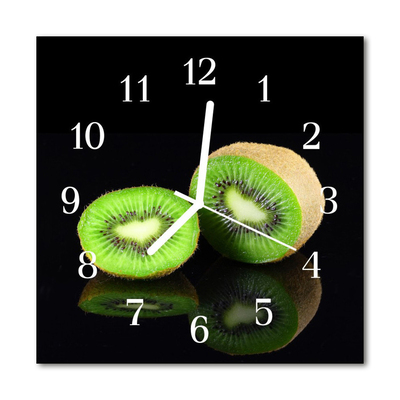 Horloge murale en verre Kiwi