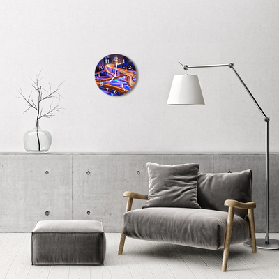 Horloge murale en verre Autopont