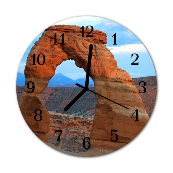 Horloge murale en verre Grand canyon