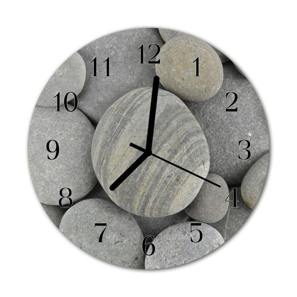 Horloge murale en verre Noyaux