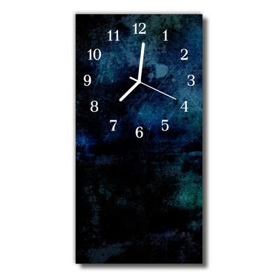 Horloge murale en verre Motif