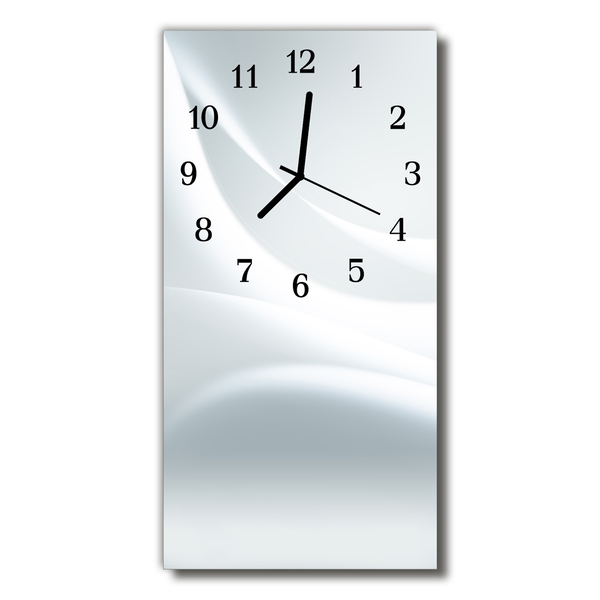 Horloge murale en verre Motif