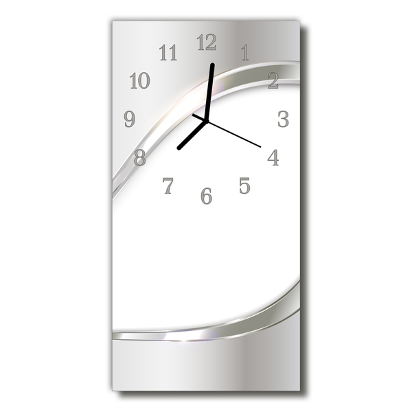 Horloge murale en verre Motif