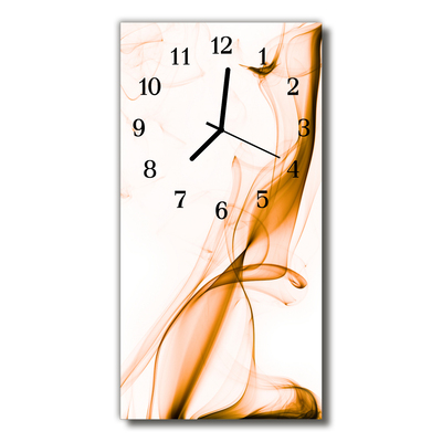 Horloge murale en verre Motif