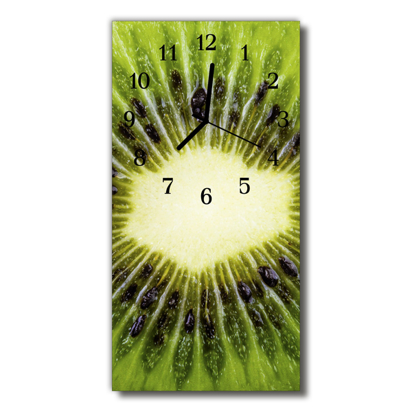 Horloge murale en verre Kiwi