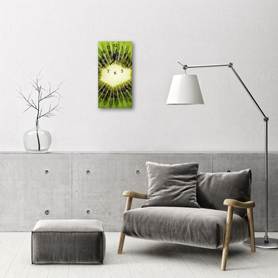 Horloge murale en verre Kiwi