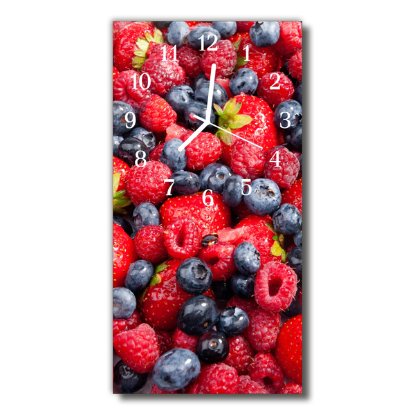 Horloge murale en verre Berrymix