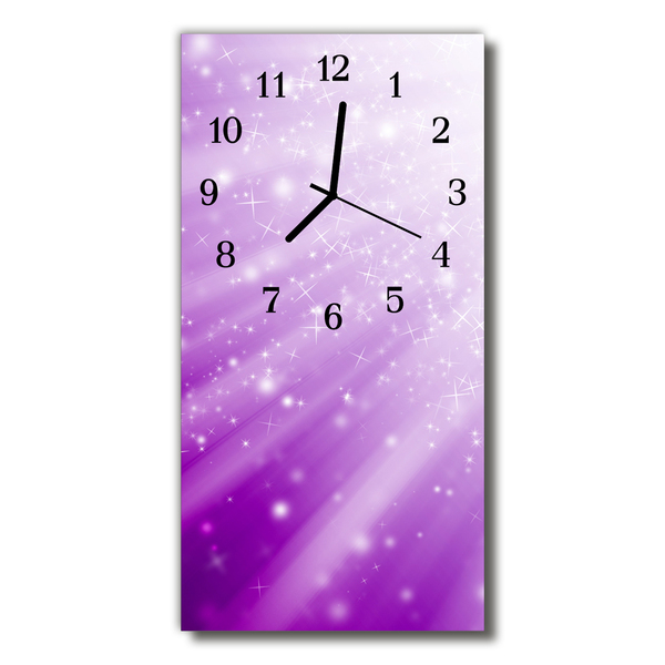 Horloge murale en verre Facture