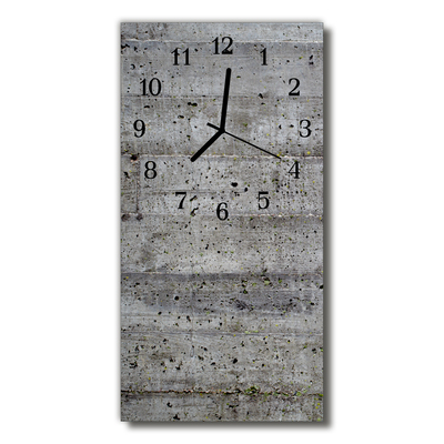 Horloge murale en verre Sol