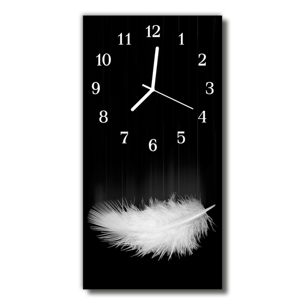 Horloge murale en verre Ressort