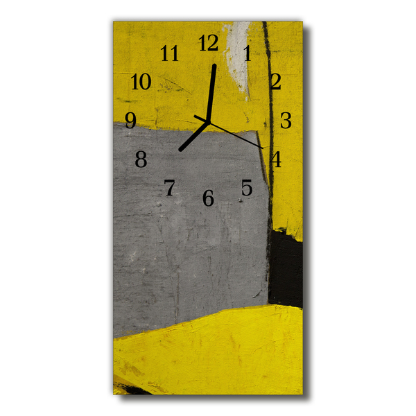 Horloge murale en verre Confusion