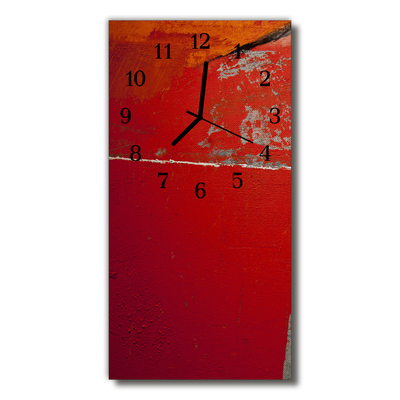 Horloge murale en verre Mur