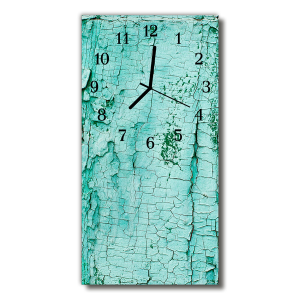 Horloge murale en verre Écorce