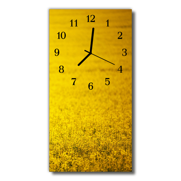 Horloge murale en verre Blumenfeld