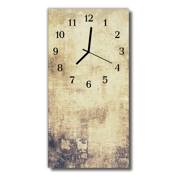 Horloge murale en verre Composite