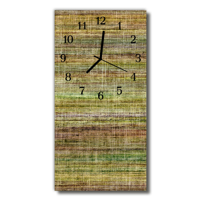 Horloge murale en verre Lin