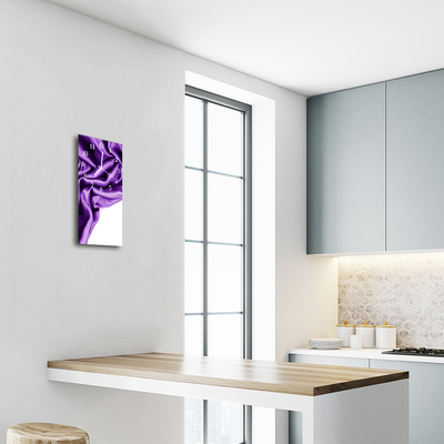 Horloge murale en verre Velours