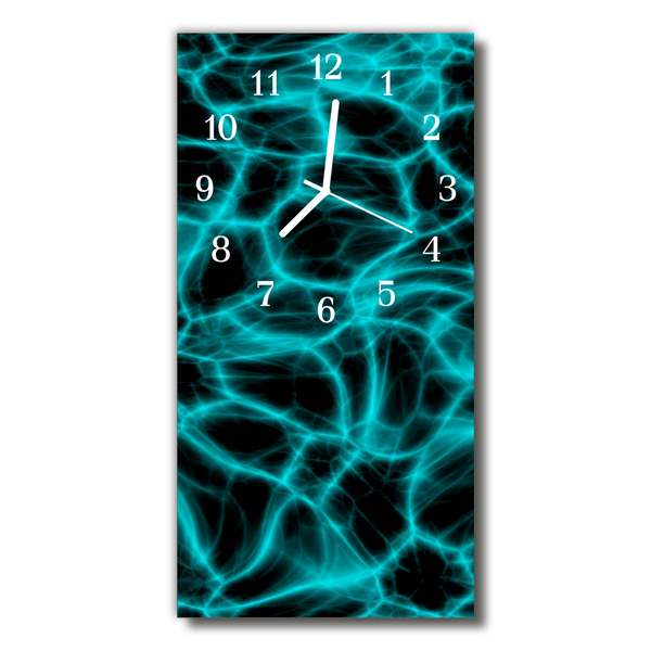 Horloge murale en verre Surface de l'eau