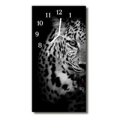 Horloge murale en verre Tigre