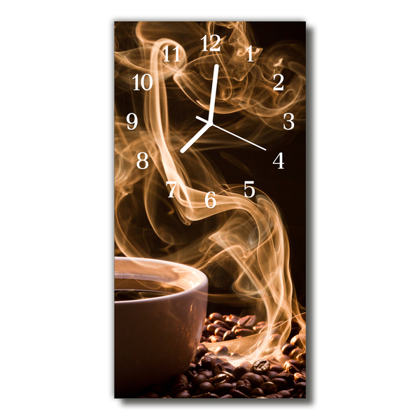 Horloge murale en verre Kaffe