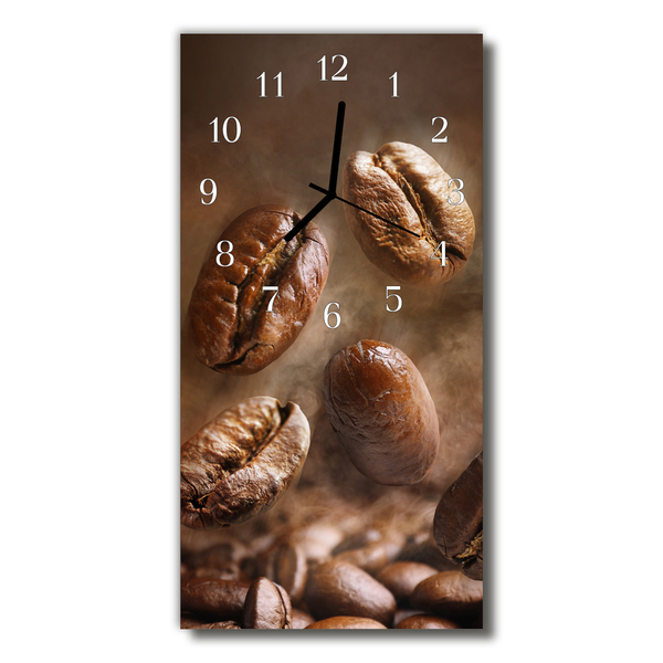 Horloge murale en verre Haricots