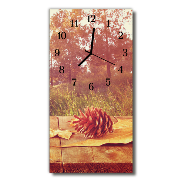 Horloge murale en verre Robinet