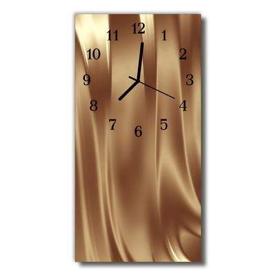 Horloge murale en verre Velours