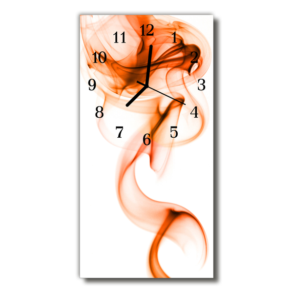 Horloge murale en verre Motif