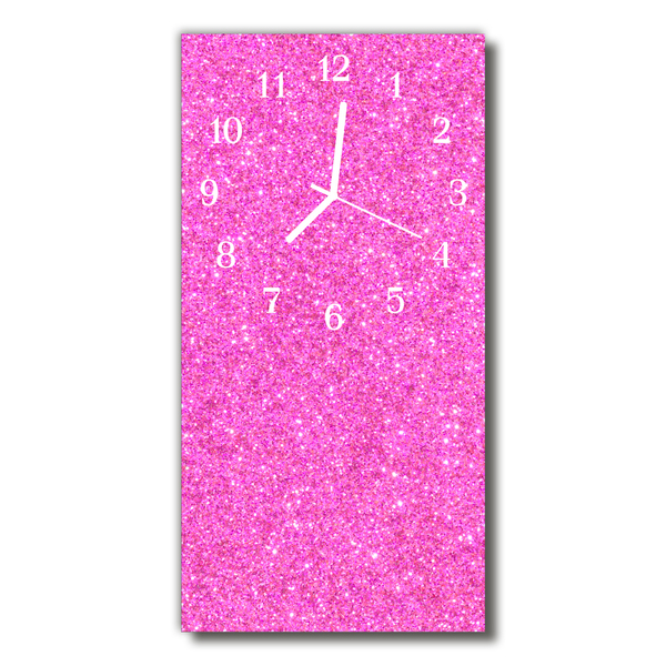 Horloge murale en verre Brocart