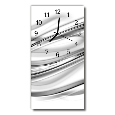 Horloge murale en verre Motif