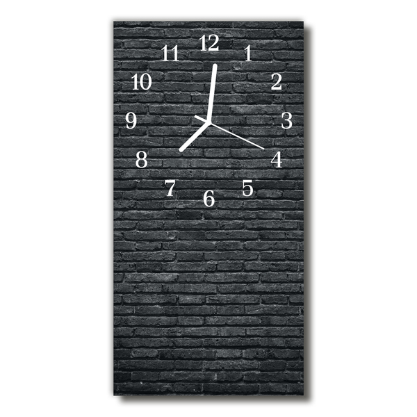 Horloge murale en verre Noyaux