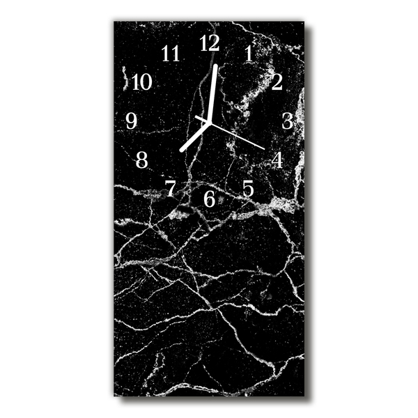 Horloge murale en verre Dessin