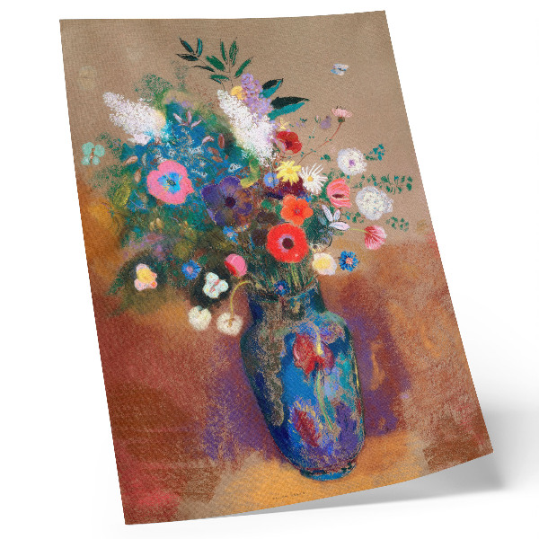 Affiche décorative Bouquet de fleurs (1900-1905) par Odilon Redon