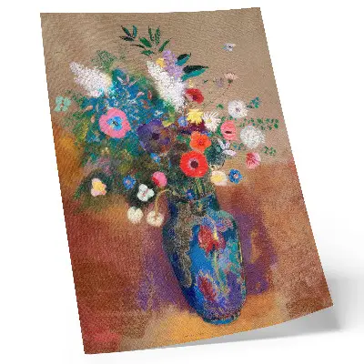 Affiche décorative représentant le Bouquet de fleurs (1900-1905) d'Odilon Redon